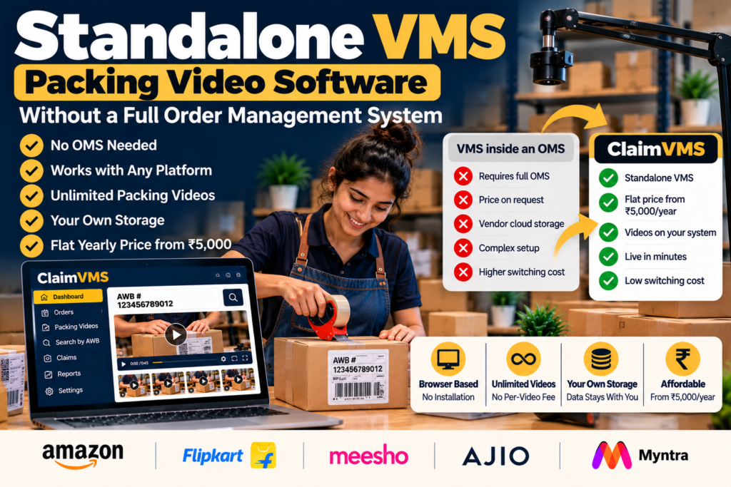 Standalone VMS Packing Solution
